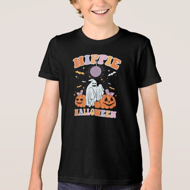 Camiseta Hippie Halloween (Frente)