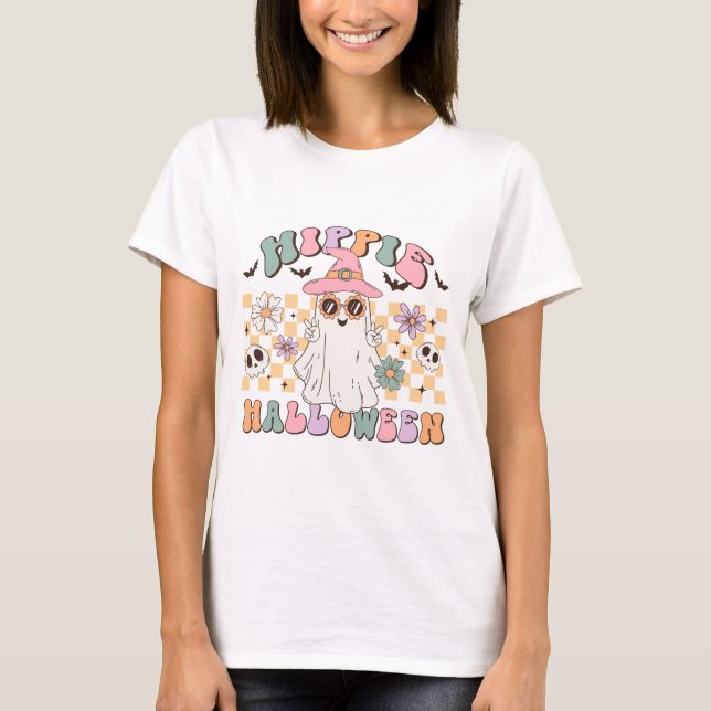 Camiseta Hippie Halloween (Frente)