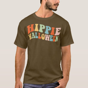 Camiseta Hippie Halloween Ghost 60s 70s Costume Groovy Spoo