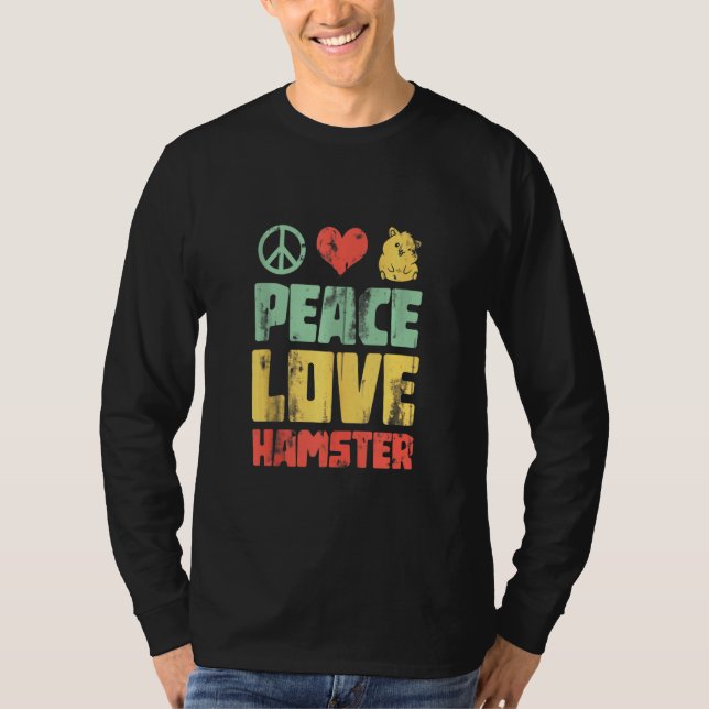 Camiseta Hippie Hamster 1 (Frente)