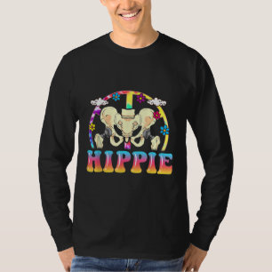 Camiseta Hippie Hip Replacement Joint Surgery Engraçado