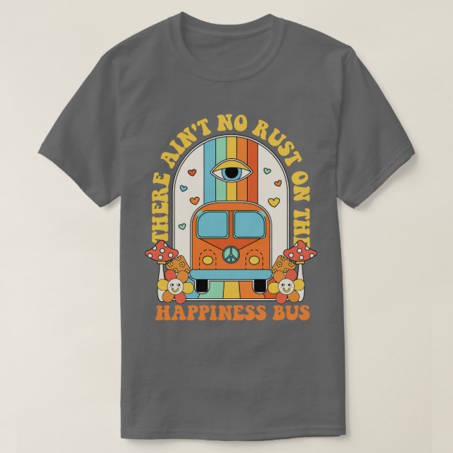 Camiseta Hippie Hippie Hippies, 60 e 70 anos, Retro Hippy Q (Frente do Design)