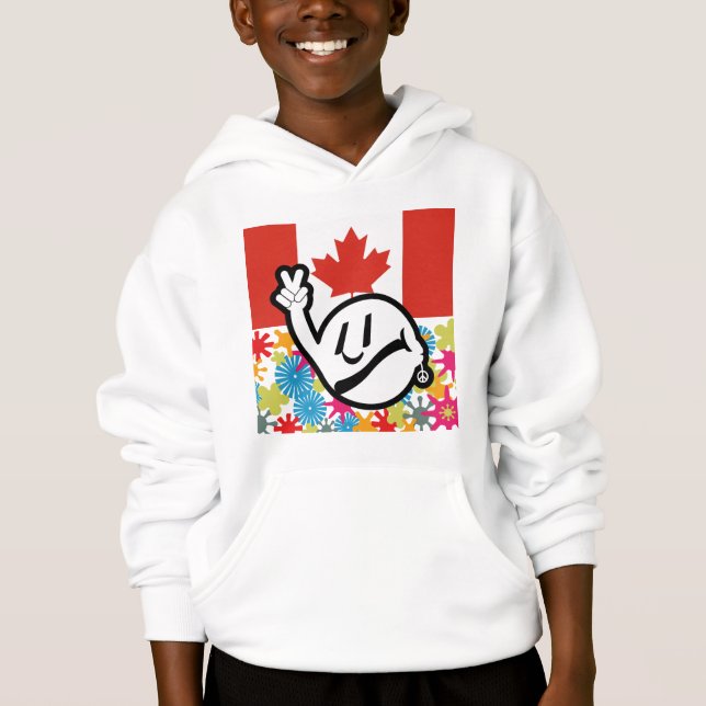 Camiseta HIPPIE ICON BY MASANSER CANADA PIxELAT (Frente)