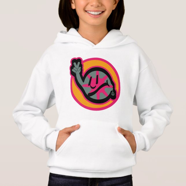 Camiseta HIPPIE ICON flowers FACE 2023 BY MASANSER (Frente)