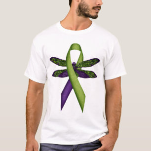 Camiseta Hippie Libélula Fita Verde Paralisia Cerebral Cons