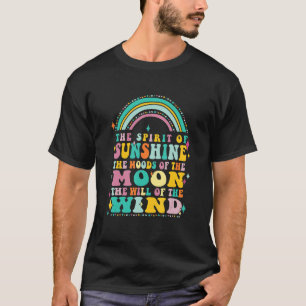 Camiseta hippie, livre, espírito, meninas gráficas inspirad