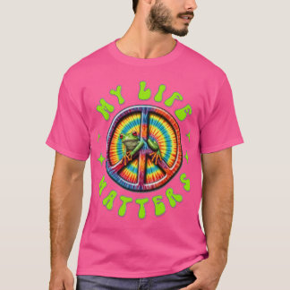 Camiseta Hippie Love Peace Life Matters Custom