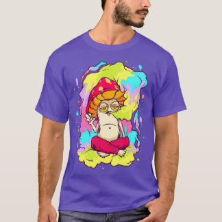 Camiseta Hippie Magic Mushroom Fungus Psilocybin Cottagecor