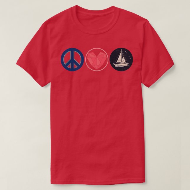 Camiseta Hippie - Sinal de Paz de Presente (Frente do Design)