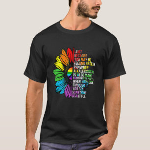 Camiseta Hippie Sunflower Só Porque Você Pode Estar Sentind