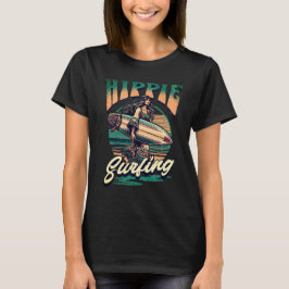 Camiseta Hippie Surfing