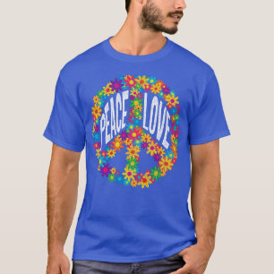 Camiseta Hippie Unity Day Love Sign