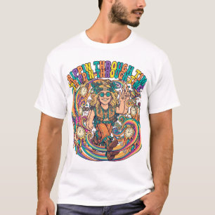 Camiseta Hippie Viaja no Tempo
