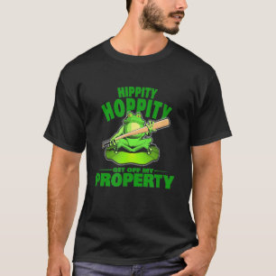 Camiseta Hippity Hoppity Sai Da Minha Propriedade