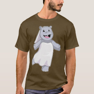 Camiseta Hippo Bride Veil Wedding