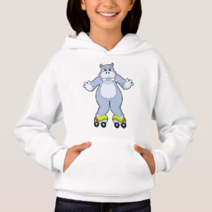 Camiseta Hippo com skates Roller