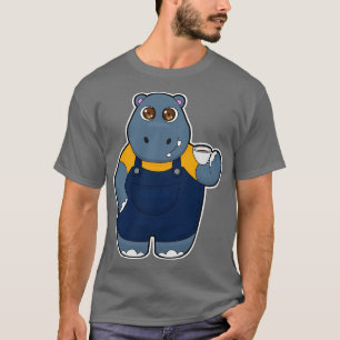 Camiseta Hippo com Taça de Café 1