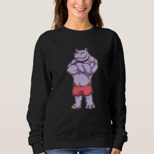 Camiseta Hippo como Bodybuilder extreme