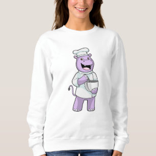 Camiseta Hippo como Chef com Bowl