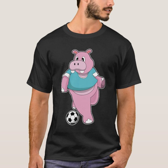 Camiseta Hippo como jogador de futebol com Soccer.PNG (Frente)