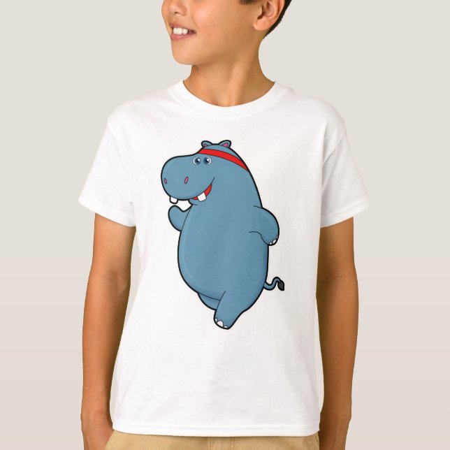 Camiseta Hippo em Corrente com Fone (Frente)