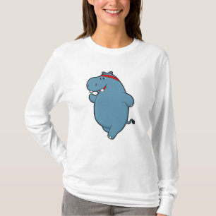 Camiseta Hippo em Corrente com Fone