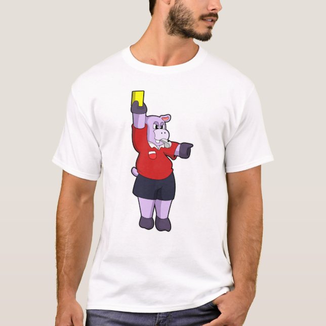 Camiseta Hippo em Futebol como Referente (Frente)