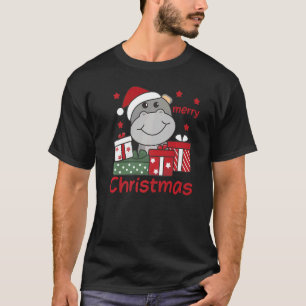 Camiseta Hippo Feliz Natal Inverno Hippos Natal 1