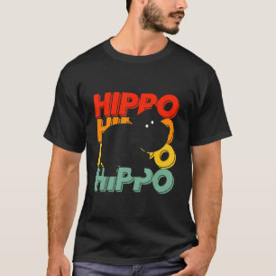 Camiseta Hippo Hippo Para Crianças Hippo Para Menina Hippo