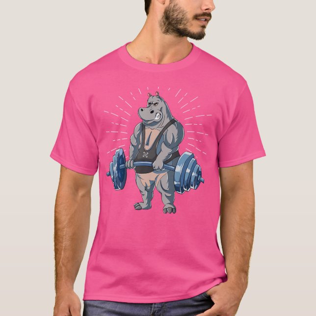 Camiseta Hippo Malhação de Elevação de Eixo (Frente)