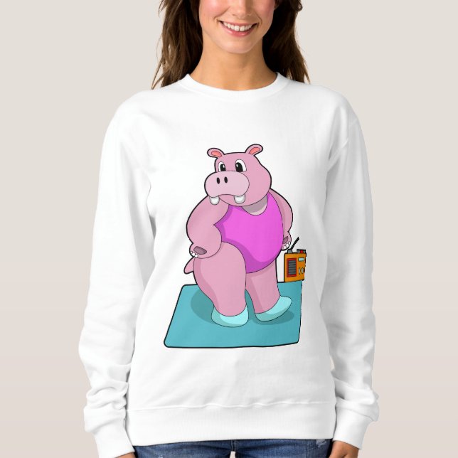 Camiseta Hippo na Malhação com Radio.PNG (Frente)