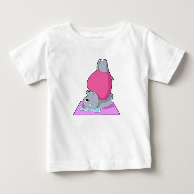Camiseta Hippo na Malhação Yoga (Frente)