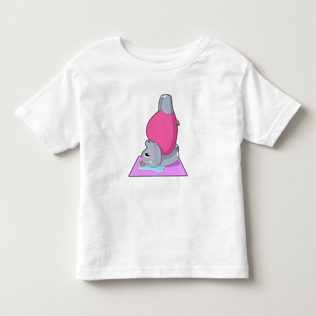 Camiseta Hippo na Malhação Yoga (Frente)