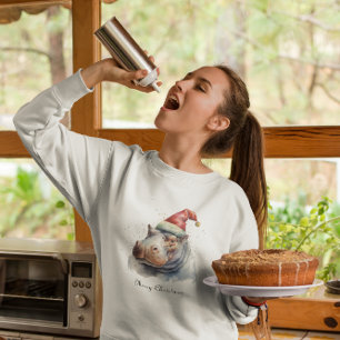 Camiseta Hippo Natal, personalizável