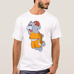Camiseta Hippo no basquete