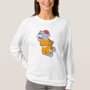Camiseta Hippo no basquete