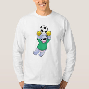 Camiseta Hippo no Esporte do Futebol