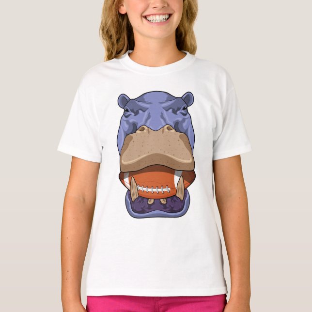 Camiseta Hippo no Futebol (Frente)
