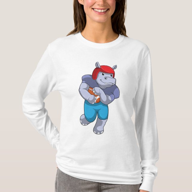 Camiseta Hippo no Futebol (Frente)