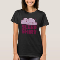 Hippo Sleep Nap Taker Animal Preguiçoso Retro Sarc