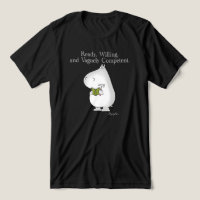 Hippo vagamente competente por Sandra Boynton T-Sh