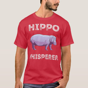 Camiseta Hippo Whisperer Africa Safari Trip Zookeeper Wildl