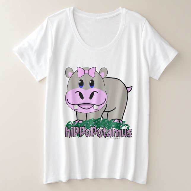 Camiseta Hippopotamus (Frente do Design)