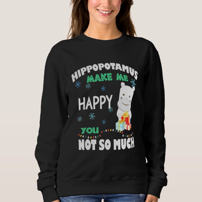 Camiseta Hippopotamus me faz feliz (Frente)