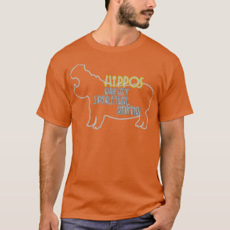 Camiseta Hippos É O Meu Animal Espirituoso
