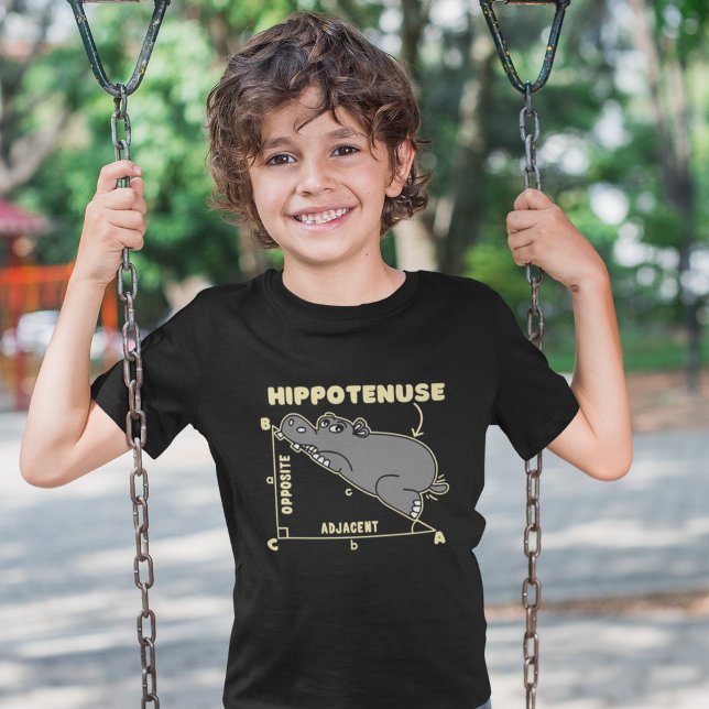 Camiseta Hippotenuse  Cute Math Hippopotamus For Children (Criador carregado)