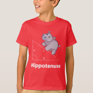 Camiseta Hippotenuse Engraçado Math