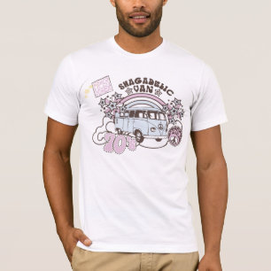 Camiseta Hippy retro Van dos anos 70 de Shagadelic