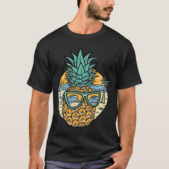Camiseta Hipster Abacaxi Amor Motivação Amor Abacaxi (Frente)