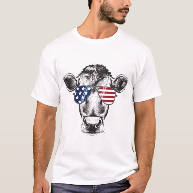 Camiseta Hipster americano (Frente)